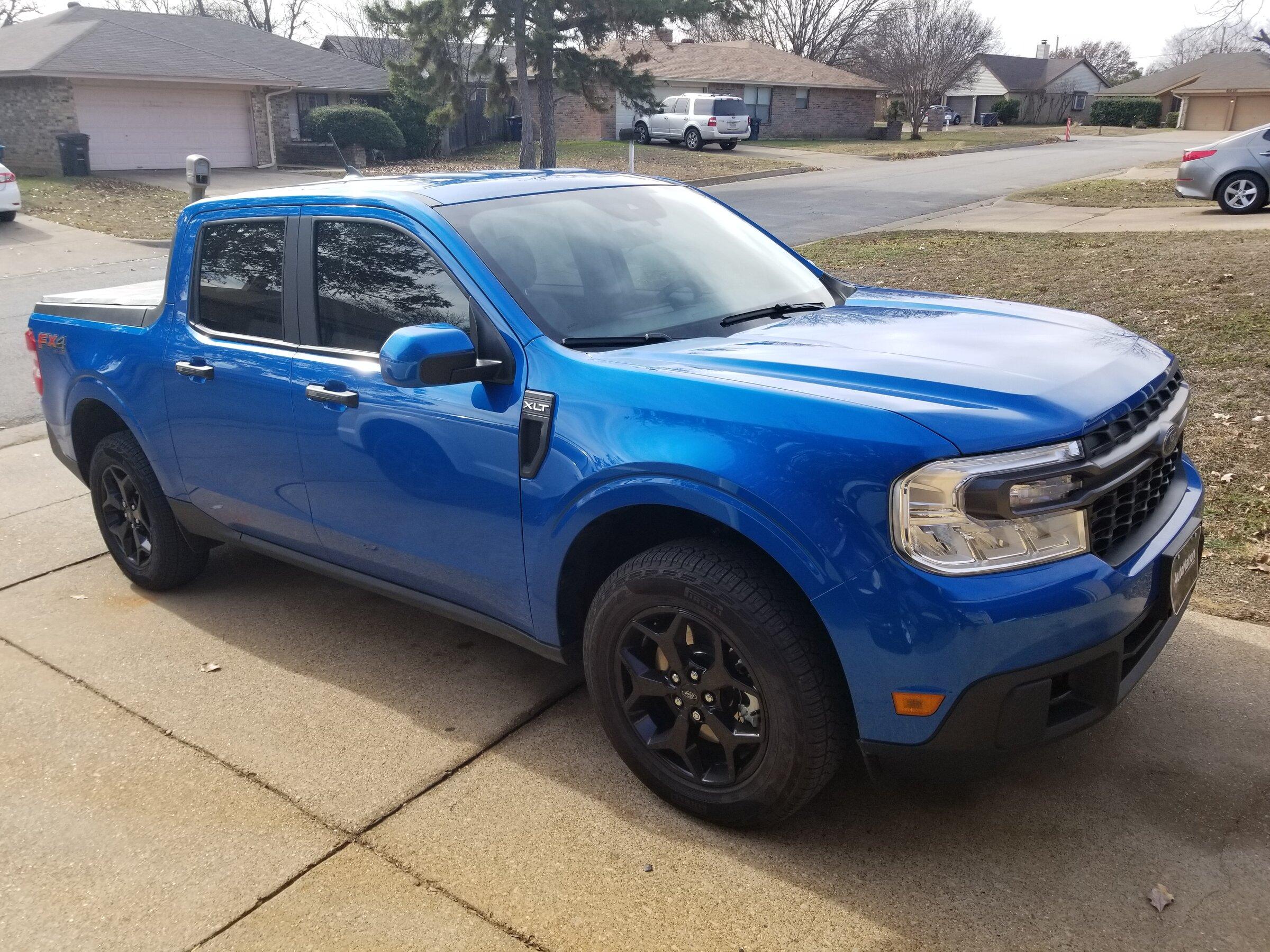 Ford Maverick VELOCITY BLUE Maverick Photos Thread 20220111_112001