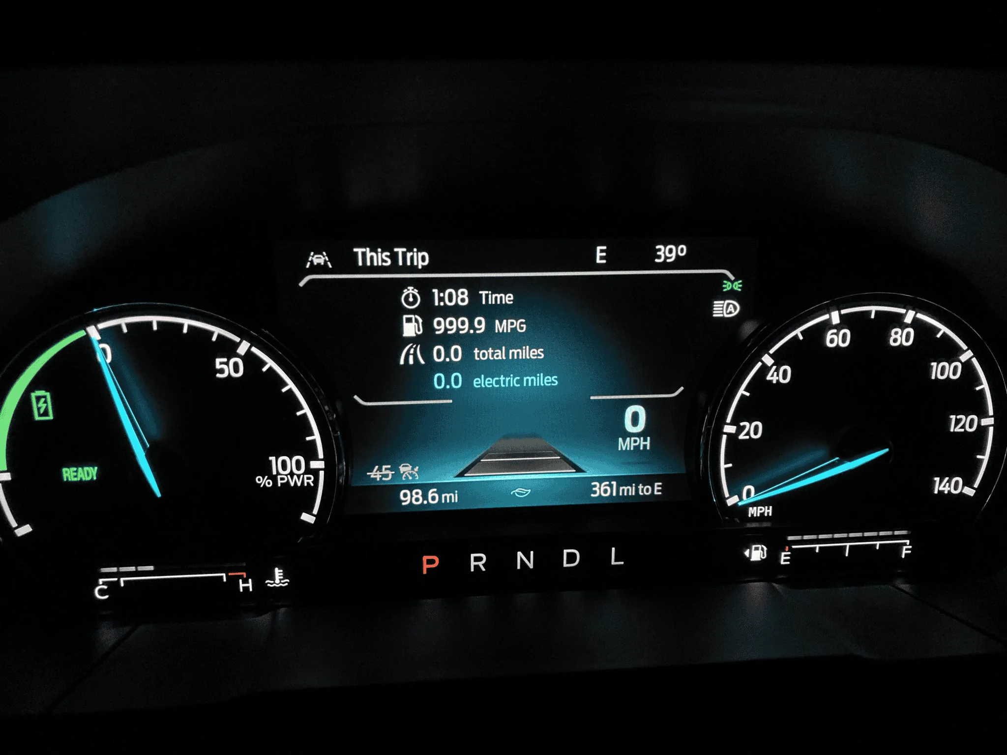 Ford Maverick 64mpg on a 9 mile city drive. (Hybrid) 1642470646228