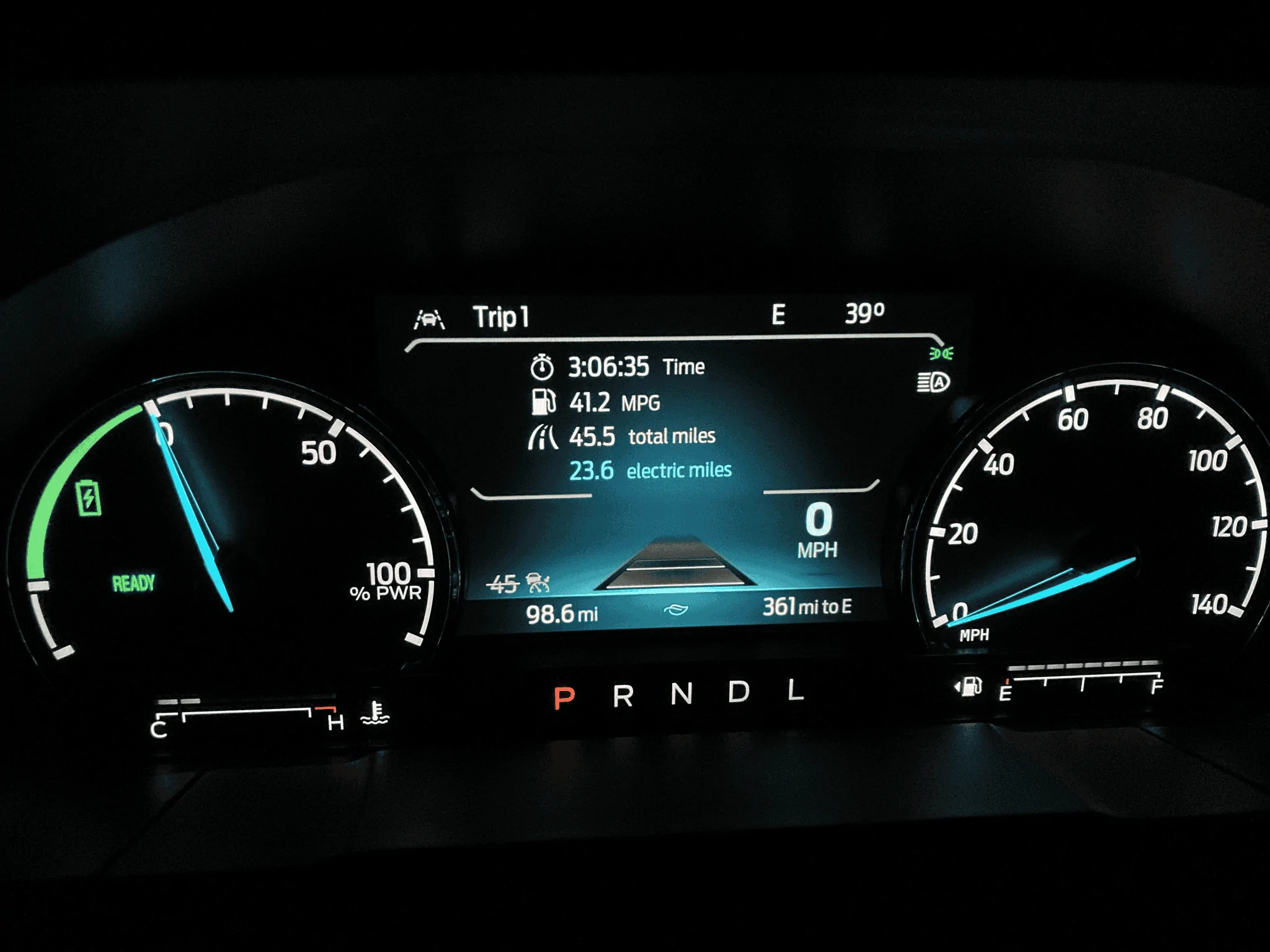 Ford Maverick 64mpg on a 9 mile city drive. (Hybrid) 1642473327450