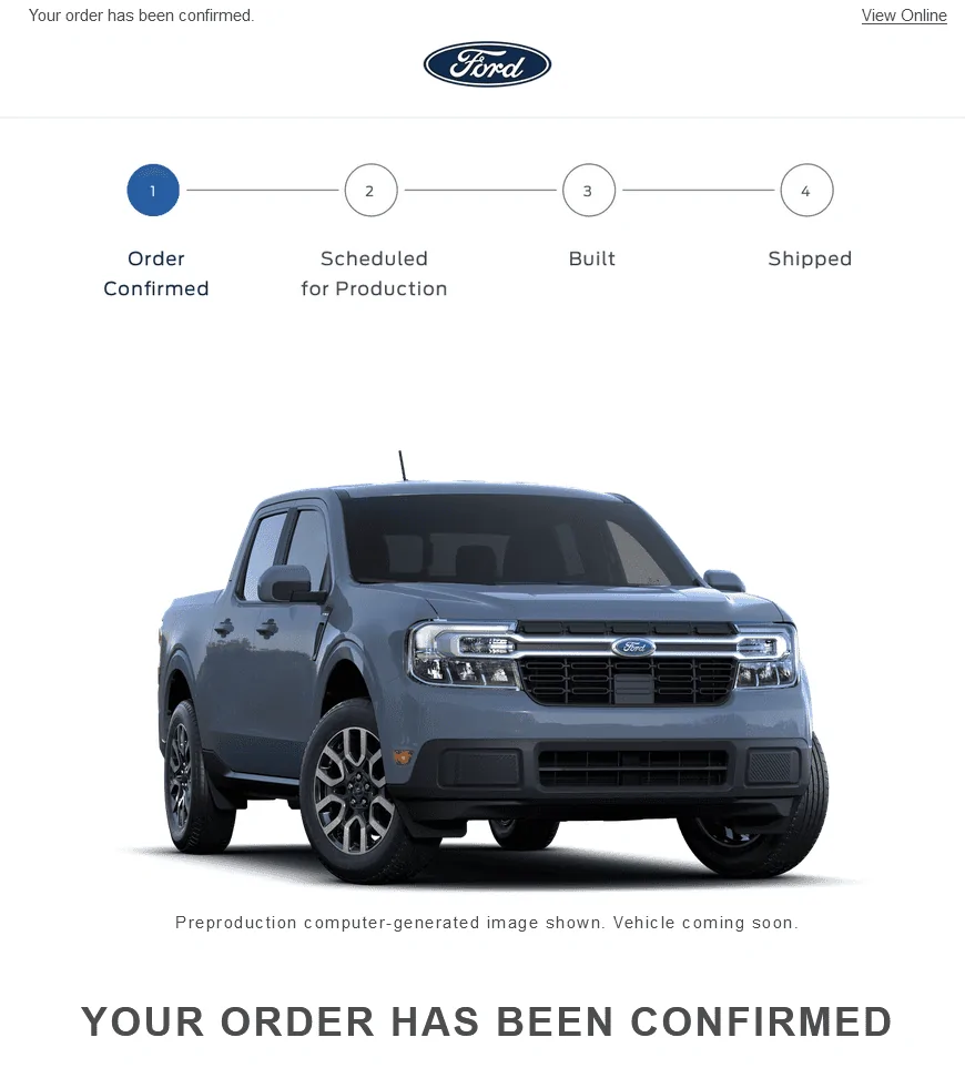 Ford Maverick Just ordered today 1642525342989