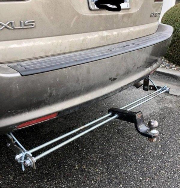 Ford Maverick Trailer hitch receiver size? lex