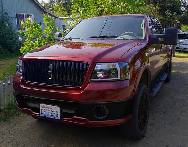 Ford Maverick Current Daily Drivers BlackOutGrille2019-05-04 copy