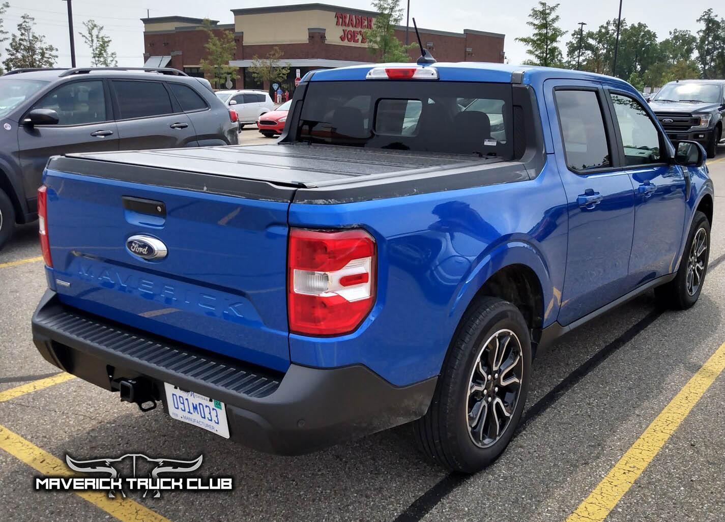 Ford Maverick VELOCITY BLUE Maverick Photos Thread velocity blue ford maverick lariat pickup 4