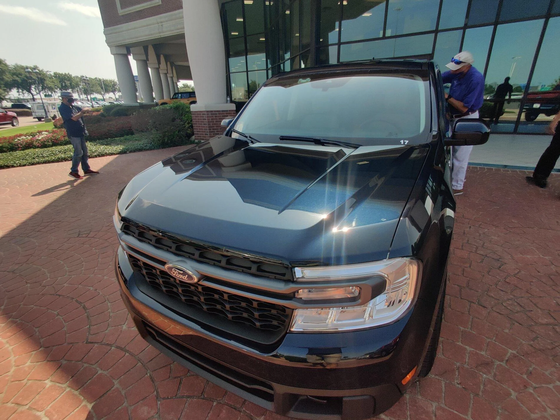 Ford Maverick ALTO BLUE Maverick Photos Thread Alto Blue 2022 Maverick XLT FX4 1