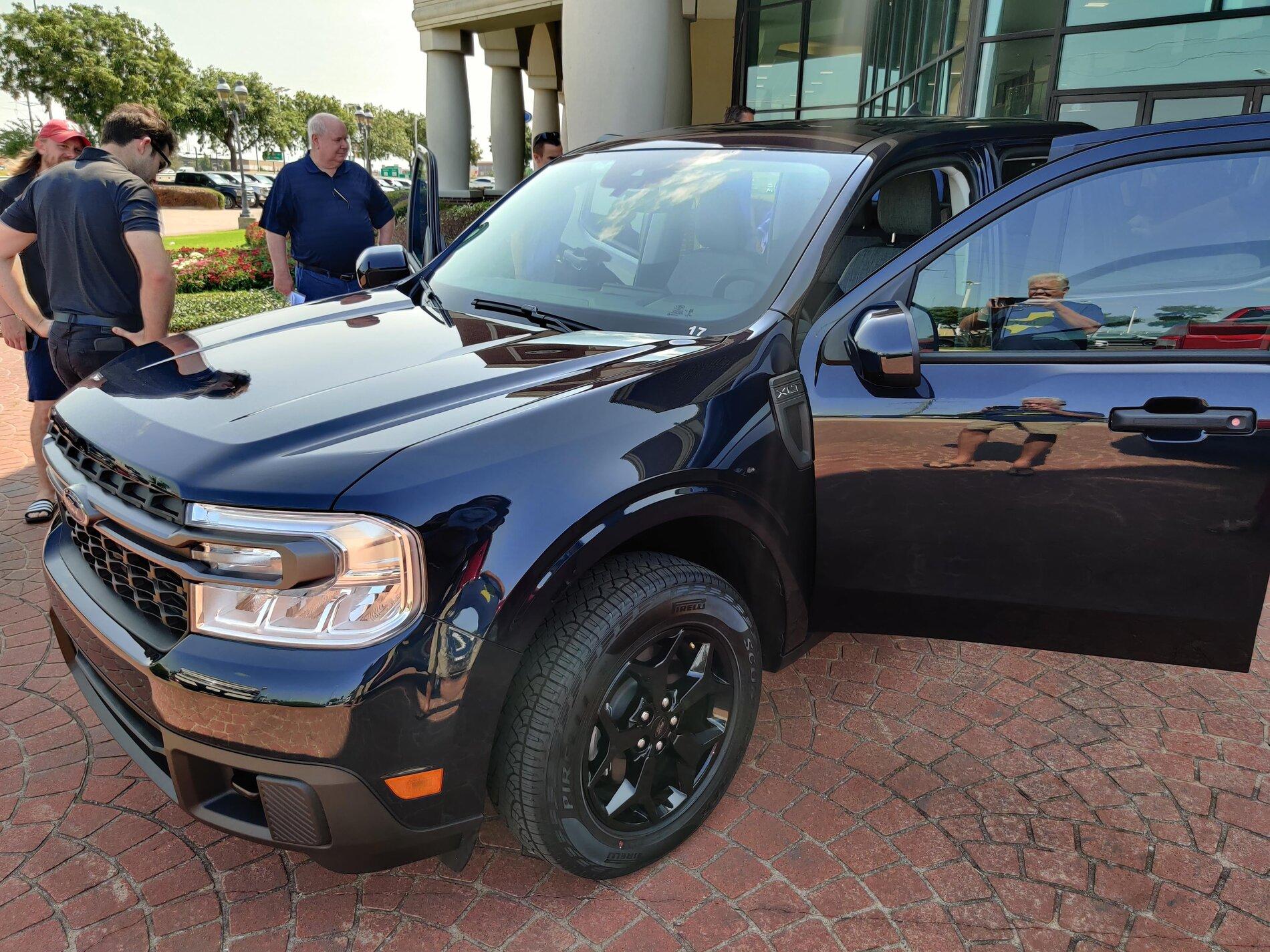 Ford Maverick ALTO BLUE Maverick Photos Thread Alto Blue 2022 Maverick XLT FX4 6