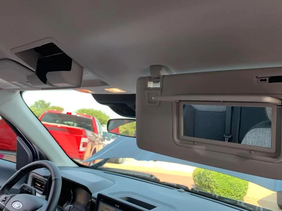 Ford Maverick ALTO BLUE Maverick Photos Thread 2022 Maverick XLT Sunglass Holder Visor Mirror
