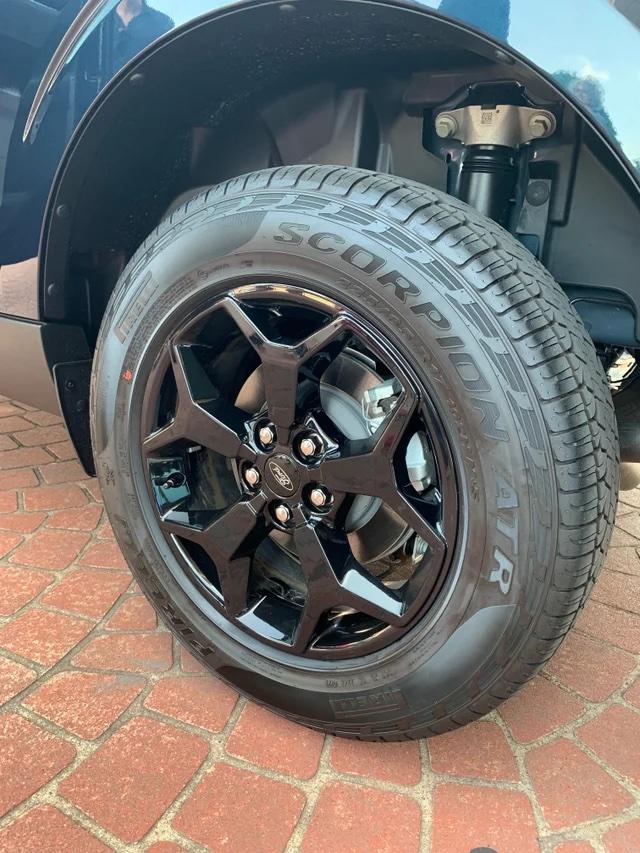 Ford Maverick ALTO BLUE Maverick Photos Thread 2022 Maverick XLT FX4 Black Wheels