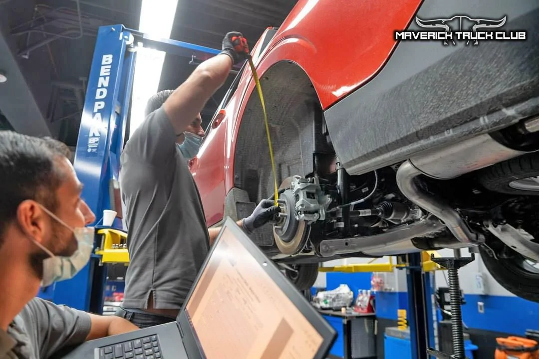 Ford Maverick Pics: 2022 Maverick Aftermarket Measuring Session at SEMA Garage 2022 Ford Maverick Aftermarket Parts Measuring Session SEMA 4