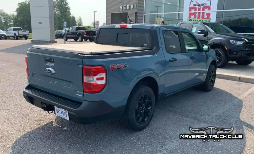 Ford Maverick AREA 51 Maverick Photos Thread Area 51 Ford Maverick XLT FX4 black wheels 1