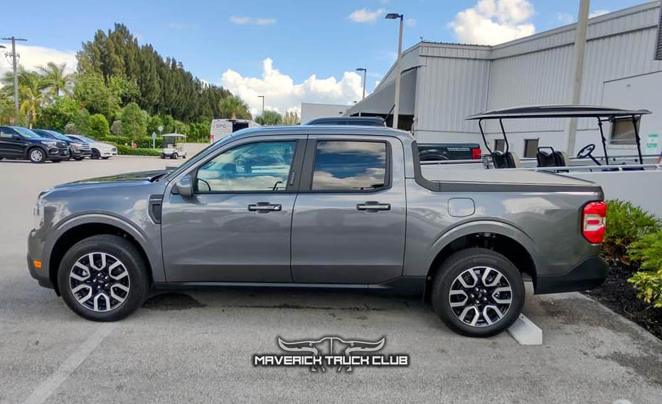 Ford Maverick CARBONIZED GRAY Maverick Photos Thread Carbonized Gray 2022 Ford Maverick Lariat 2