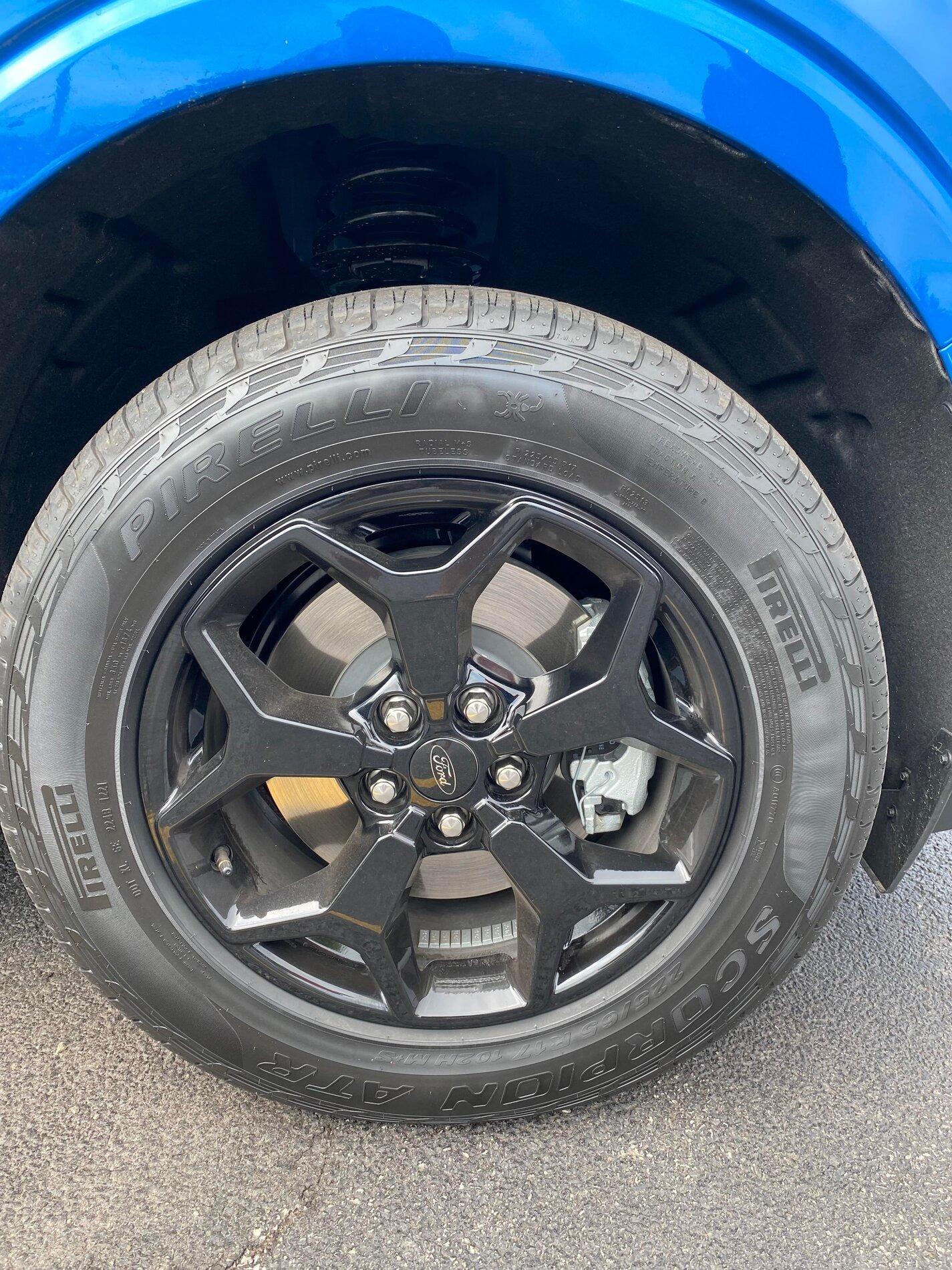Ford Maverick VELOCITY BLUE Maverick Photos Thread 2022 Ford Maverick XLT FX4 Velocity Blue Black Wheels 2