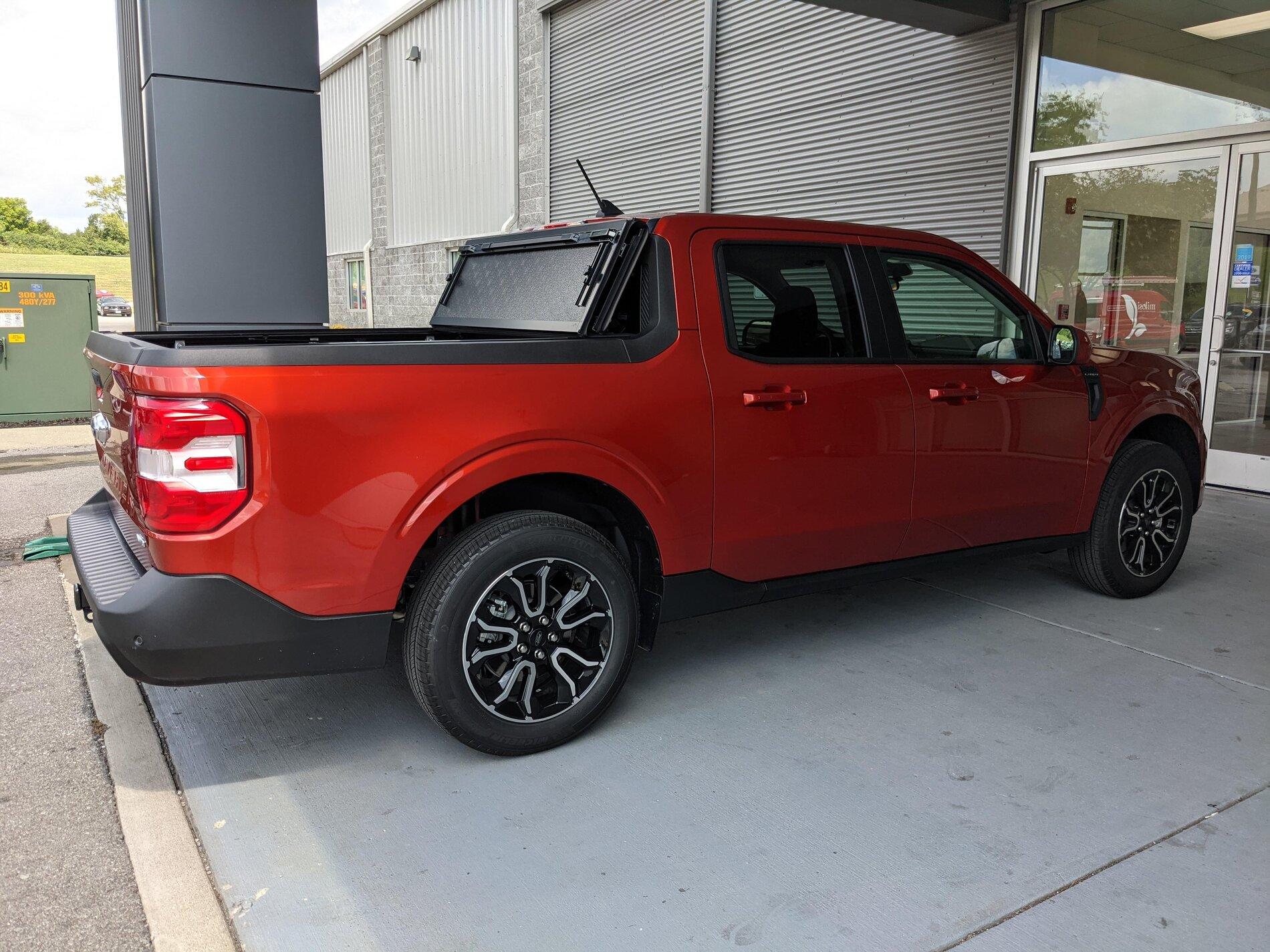Ford Maverick HOT PEPPER RED Maverick Photos Thread Hot Pepper Red Lariat Maverick 2