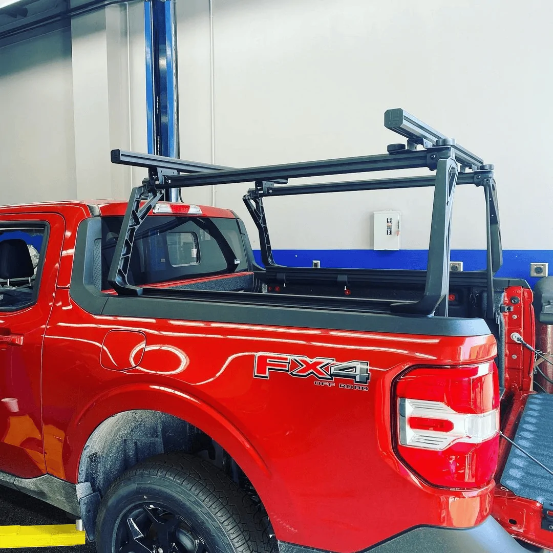 Ford Maverick Leitner Rack for Maverick previewed at SEMA garage 1628688078404