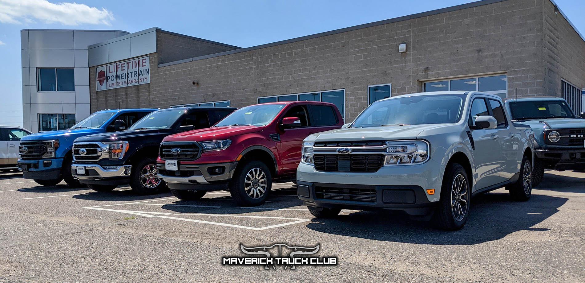 Ford Maverick CACTUS GRAY Maverick Photos Thread Cactus Gray 2022 Maverick Lariat vs Ranger, F150, Super Duty 8
