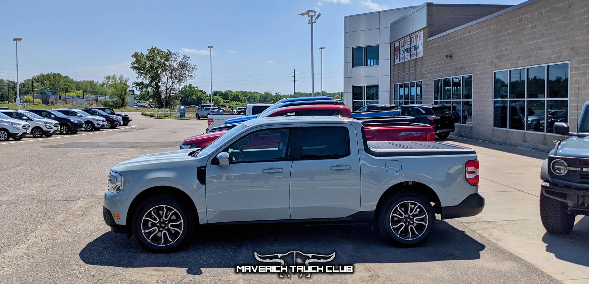 Ford Maverick CACTUS GRAY Maverick Photos Thread Cactus Gray 2022 Maverick Lariat vs Ranger, F150, Super Duty 6