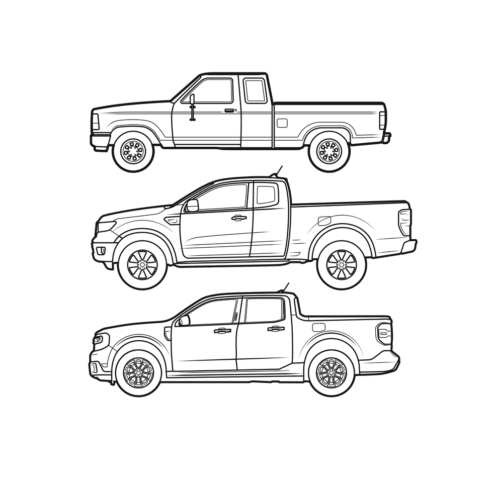 Ford Maverick Comparing Maverick vs competitors in size and style "aggressiveness" 1628770348285