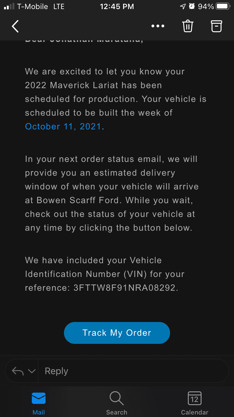 Ford Maverick What’s your Maverick’s build number? 03F823A0-EFF0-4DB9-8246-EBD1F0D852D6