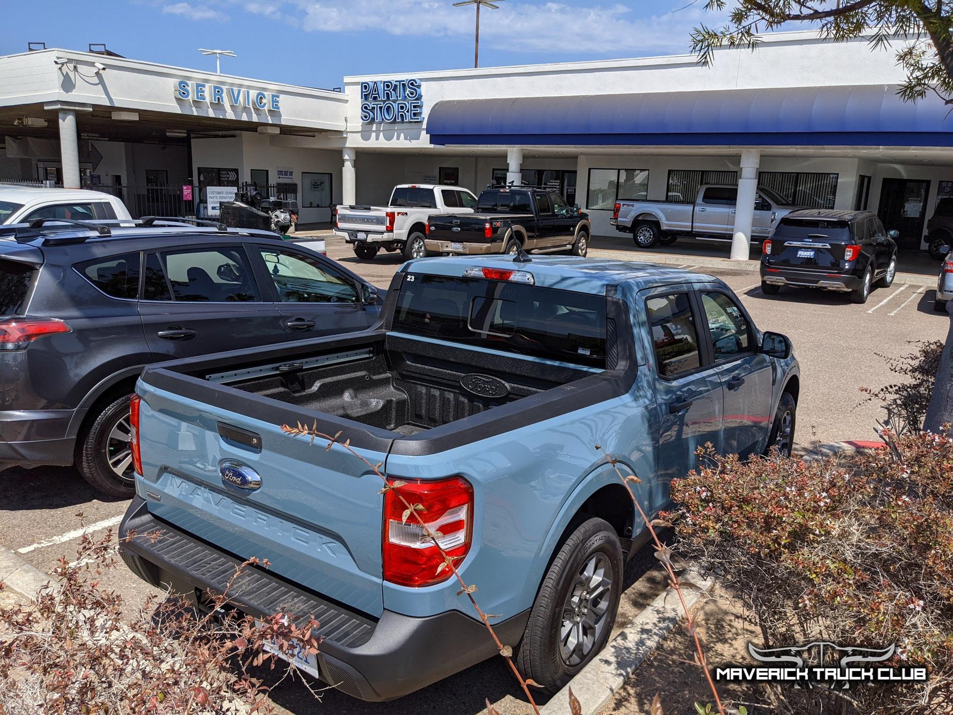 Ford Maverick Bed length / width measurements + awesome Area 51 XLT Maverick pics & video Area 51 Ford Maverick XLT hybrid 2.0L 5