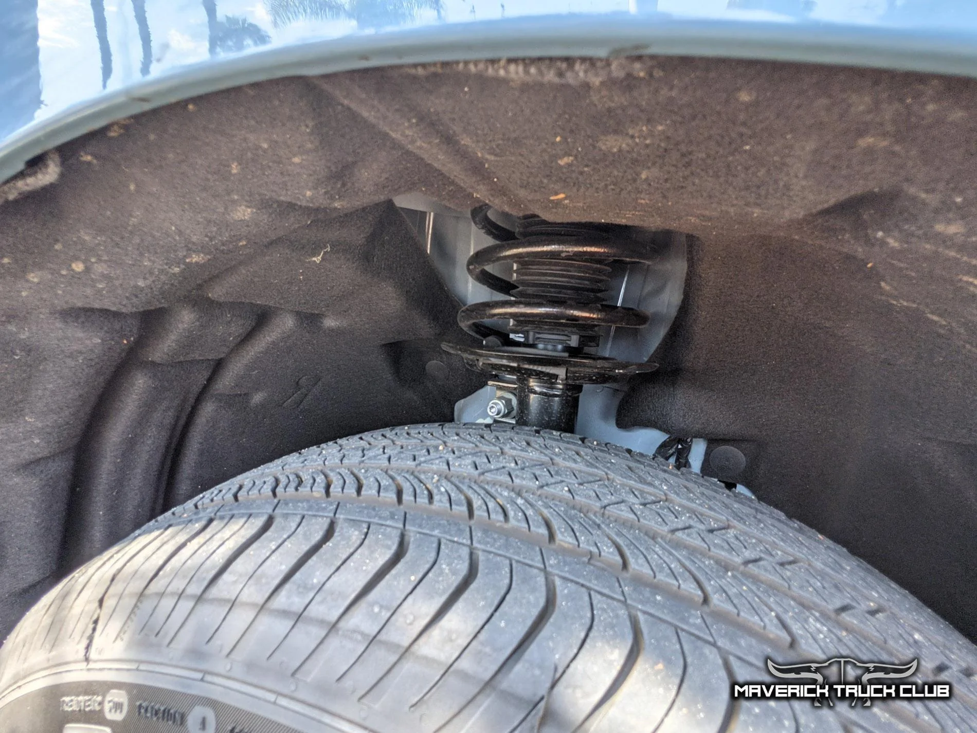 Ford Maverick Bed length / width measurements + awesome Area 51 XLT Maverick pics & video Suspension springs Area 51 Ford Maverick XLT hybrid 2.0L 1