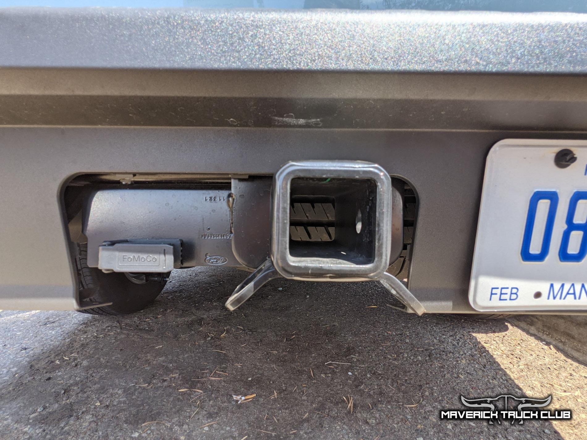 Ford Maverick Bed length / width measurements + awesome Area 51 XLT Maverick pics & video Tow Hitch Area 51 Ford Maverick XLT hybrid 2.0L 1
