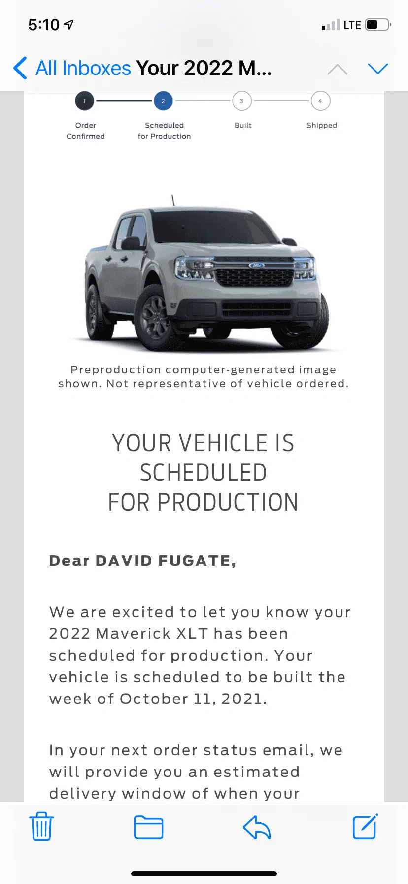 Ford Maverick 📫 8/12 Scheduling Email Received Group! E649FB2B-8430-4A30-A7B7-D32C0903396C