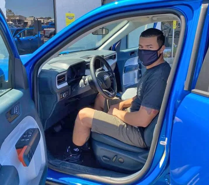 Ford Maverick I test drove the Santa Cruz and wanted to share my thoughts. Velocity Blue XLT Maverick 4