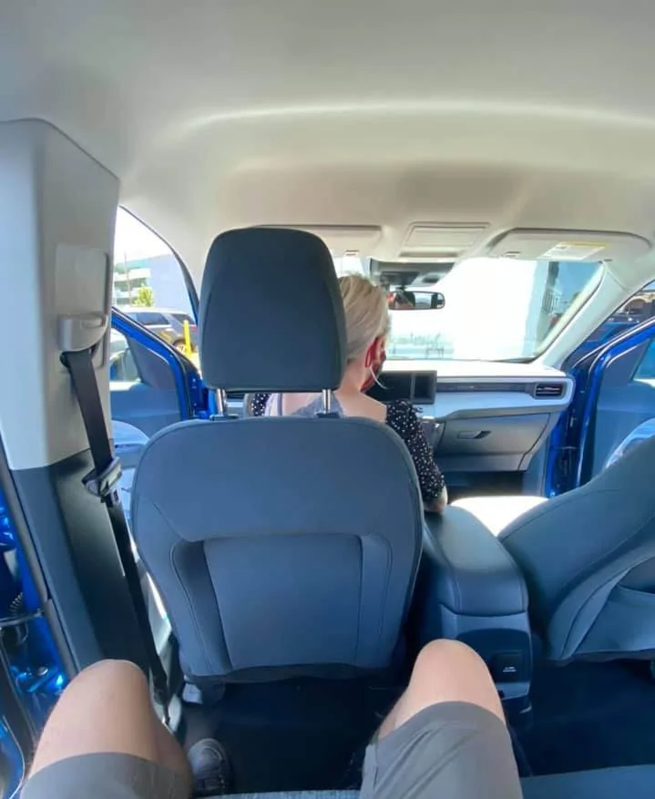 Ford Maverick I test drove the Santa Cruz and wanted to share my thoughts. Velocity Blue XLT Maverick 2