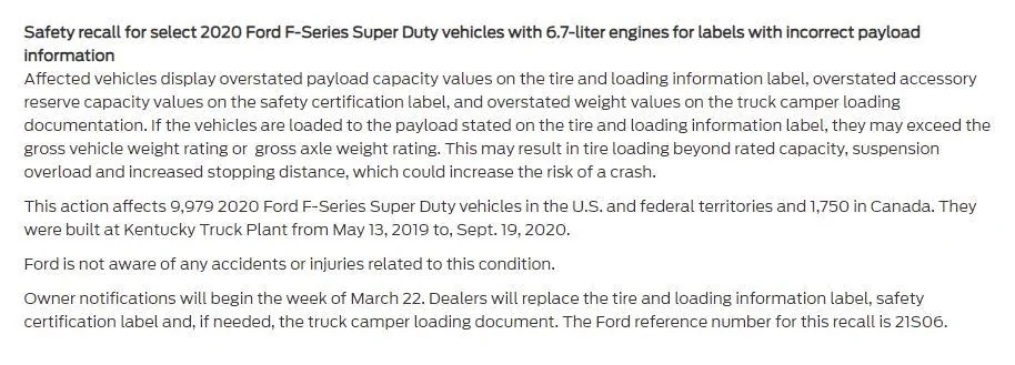 Ford Maverick Correction: Santa Cruz can hold its entire available payload in the bed payload