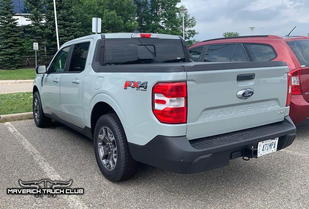 Ford Maverick CACTUS GRAY Maverick Photos Thread Cactus Gray XLT Maverick FX4 3