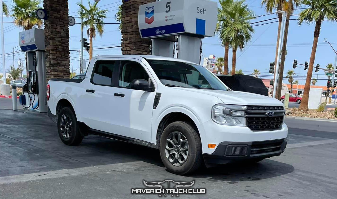 Ford Maverick OXFORD WHITE Maverick Photos Thread Oxford White 2022 Ford Maverick XLT 5