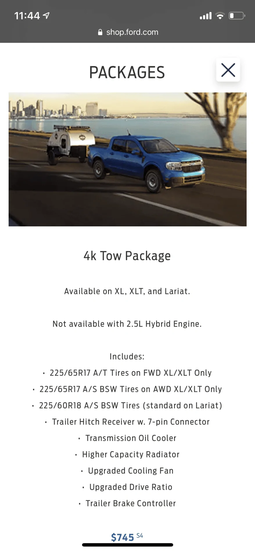 Ford Maverick 2022 Maverick Trailer Towing & GVWR / GCWR Guide 651F9CC5-9757-464A-AE48-9F4BF950E52E