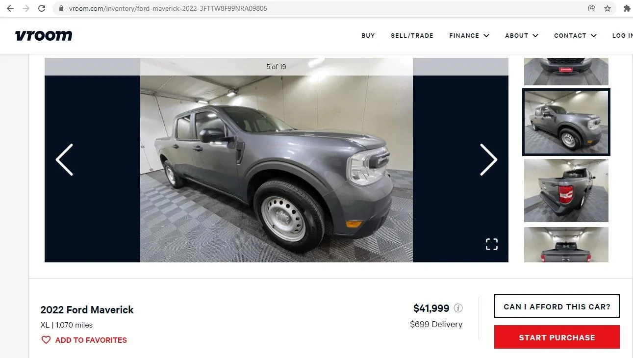 Ford Maverick Craziest Dealer Markups - Let’s make it a game vroom