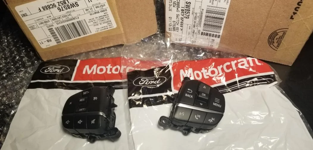 Ford Maverick Factory cruise control enabled on XL with Forscan and Escape steering wheel 20220118_173737