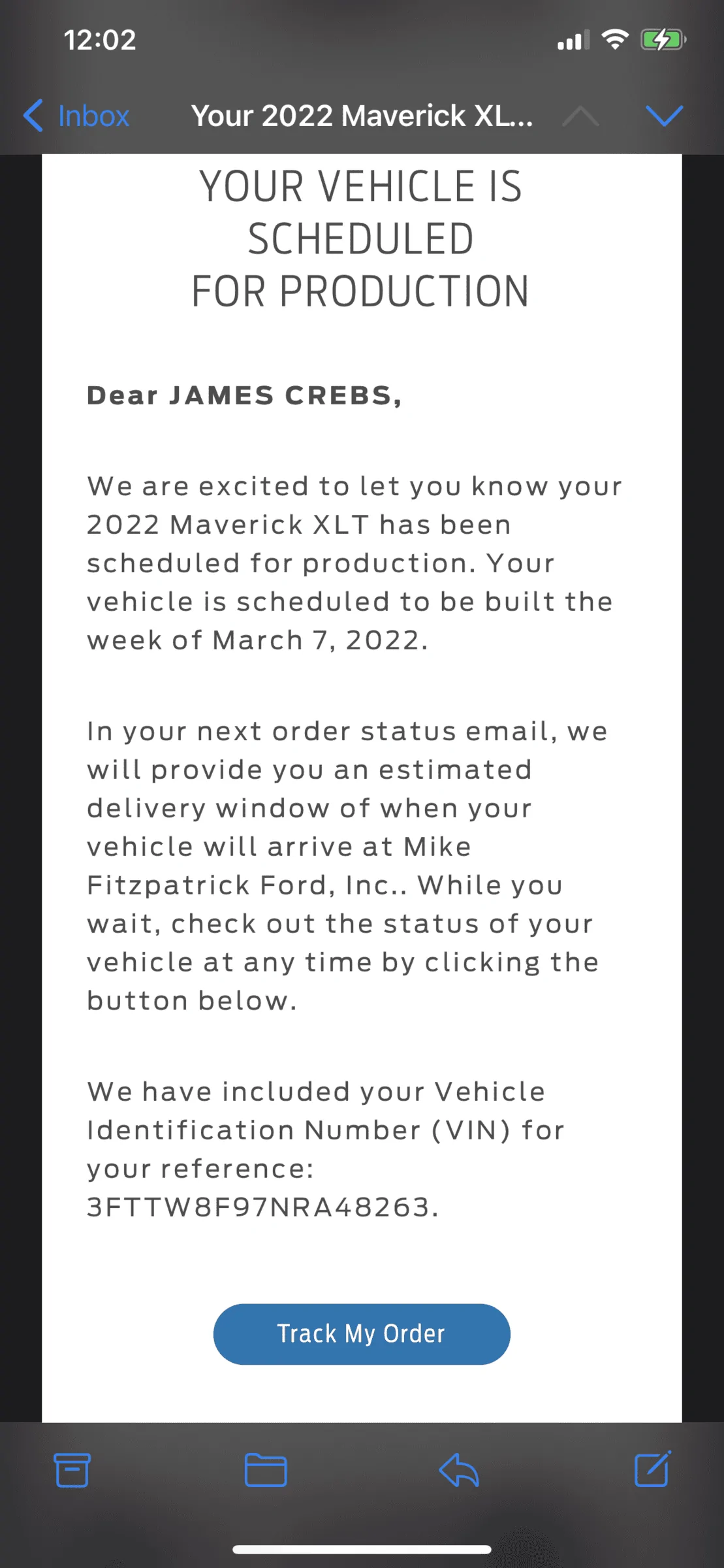 Ford Maverick 📣 1/20 Scheduling Email Received Group [EMAILS ARRIVING!!] A1F71B04-D7A8-426B-85F0-323A85B74DF4
