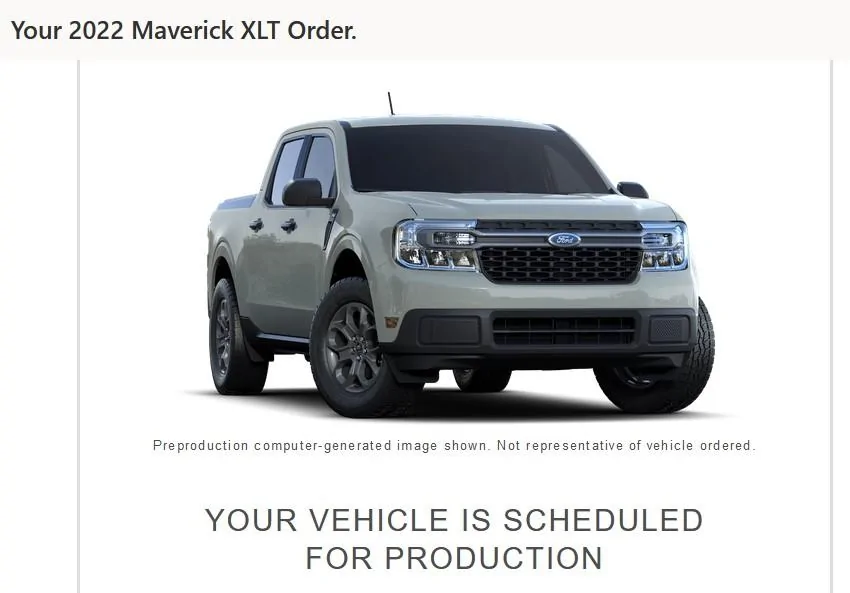 Ford Maverick 📣 1/20 Scheduling Email Received Group [EMAILS ARRIVING!!] Screenshot 2022-01-20 131916