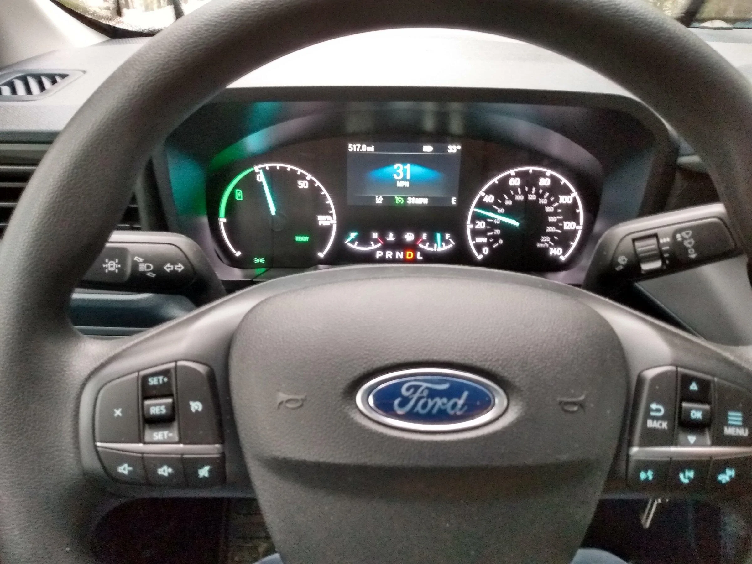 Ford Maverick Factory cruise control enabled on XL with Forscan and Escape steering wheel IMG_20220120_102239075_HDR