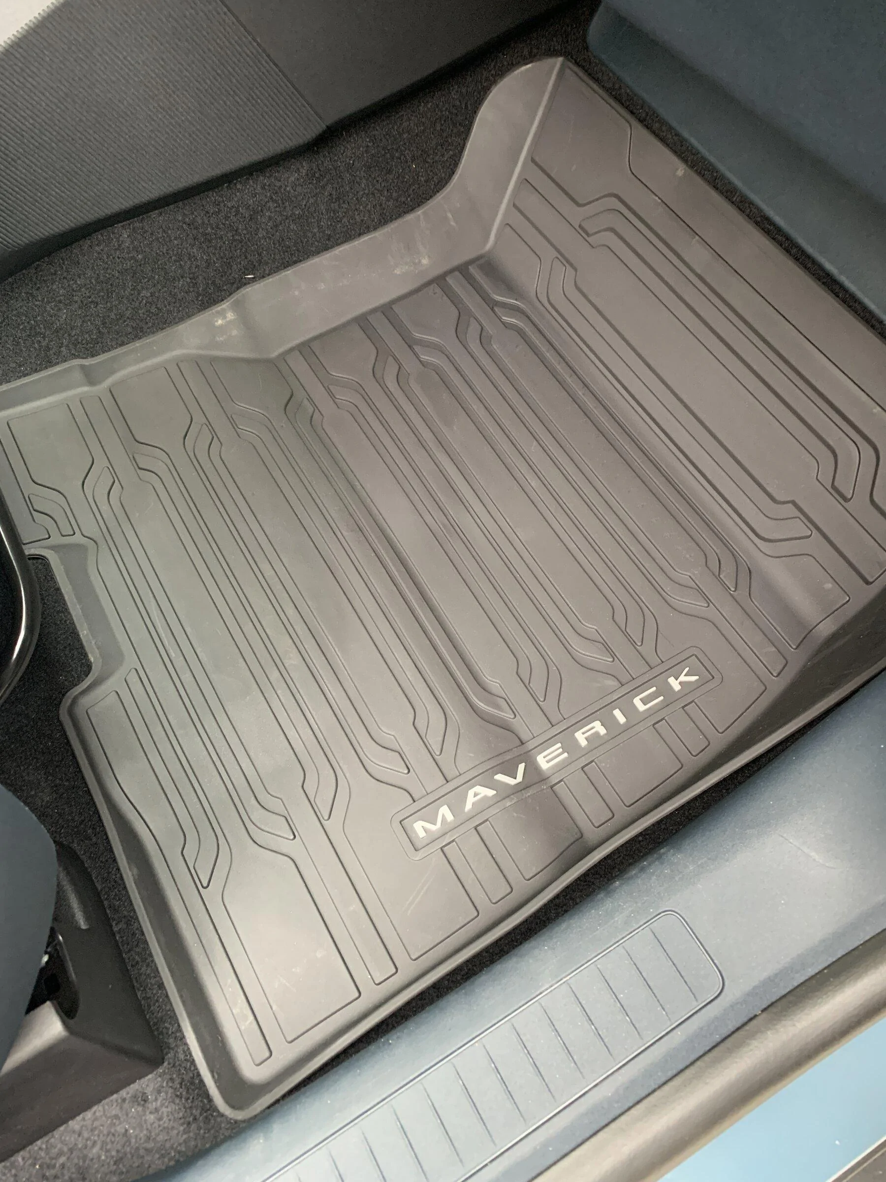 Ford Maverick Ford Floor Liners for Hybrid Maverick Installed 42AFE357-63C3-48DD-9C99-4DCEF9AF4054