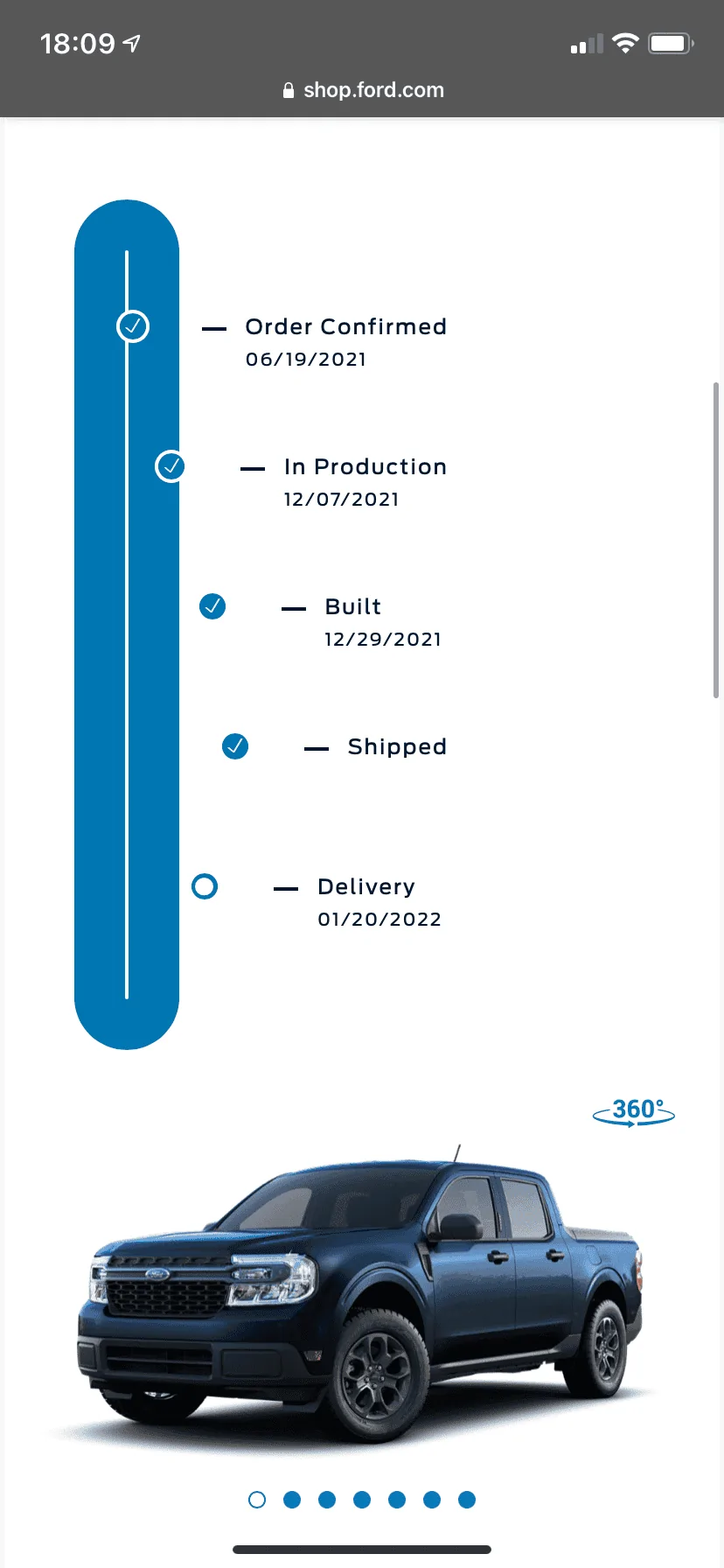 Ford Maverick Longest Wait Time From Confirmed Order to Delivery 5AA3A9C7-BE0E-444A-810F-EDB283740C42