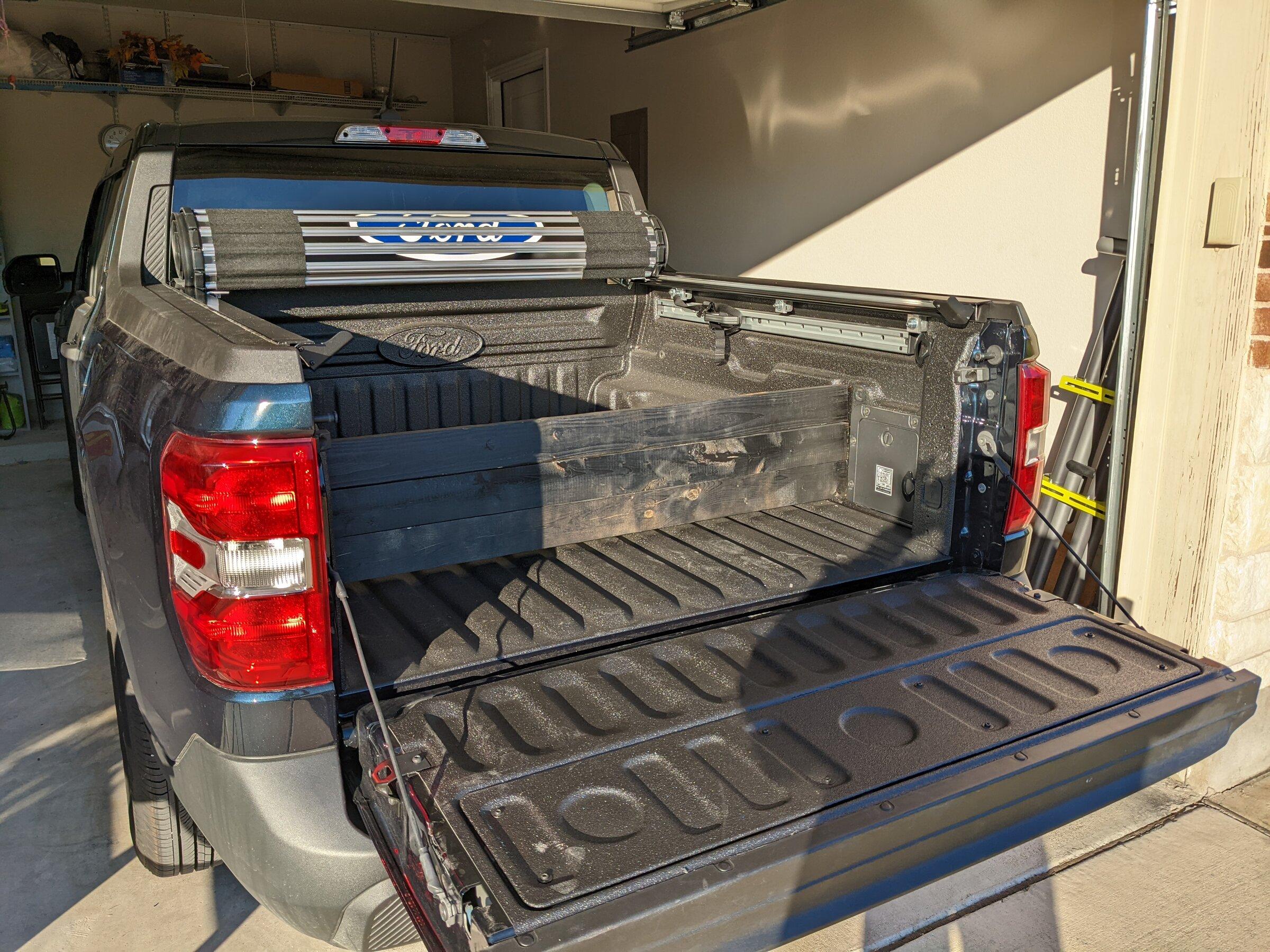 Ford Maverick Just got my Ford REV hard roll up bed cover. PXL_20220121_224257980