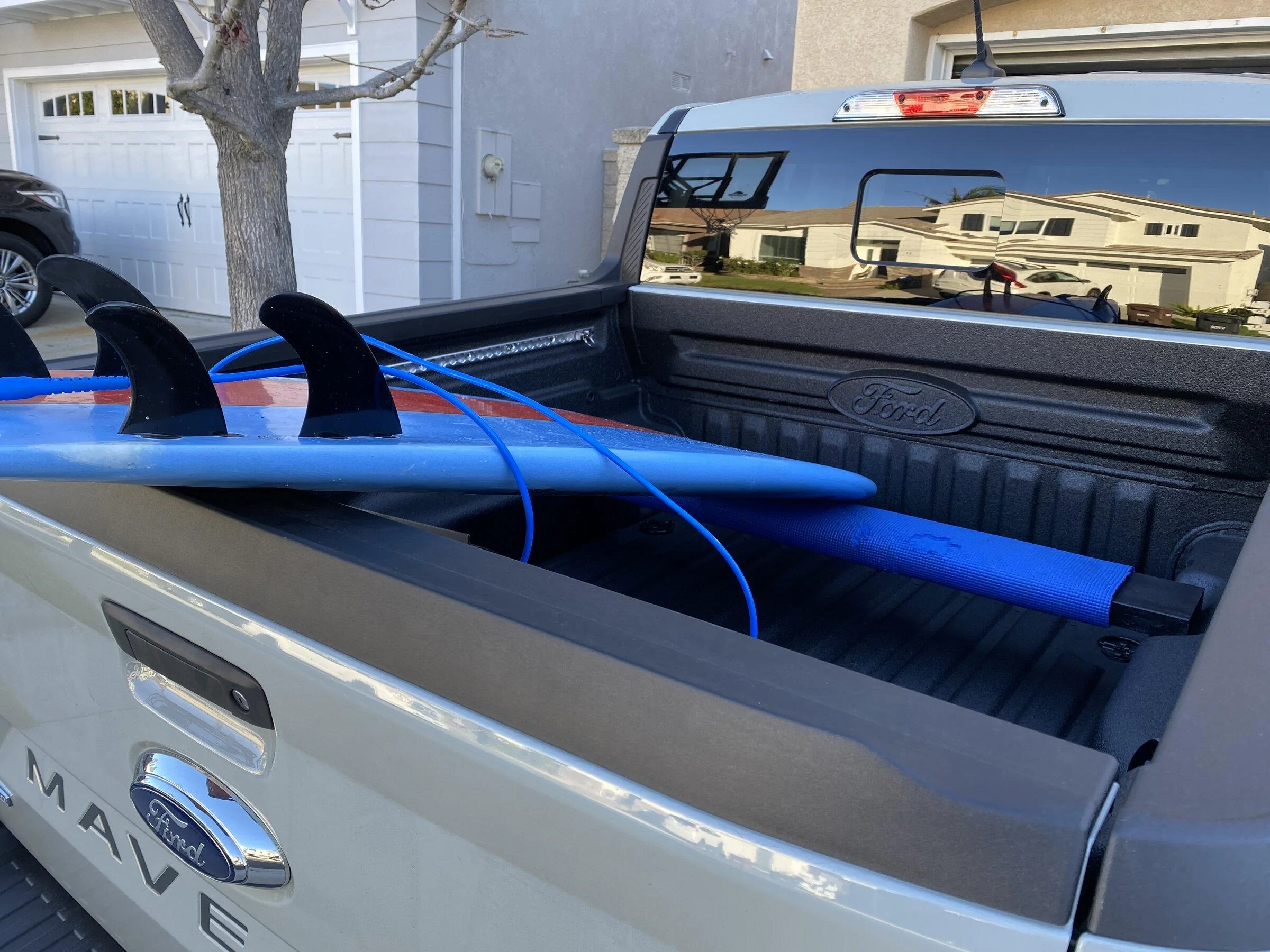 Ford Maverick Fitted Surfboards / SUP Paddle Boards in the Ford Maverick (with and without bed extender) 646C663C-BCFD-47D0-A94B-79FED62E26F8
