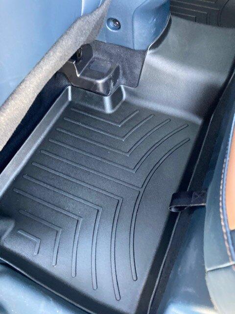 Ford Maverick Weathertech mats complete set installed with added Ceramic Protection 865FAA55-DD44-4D42-9057-359C80B713A9