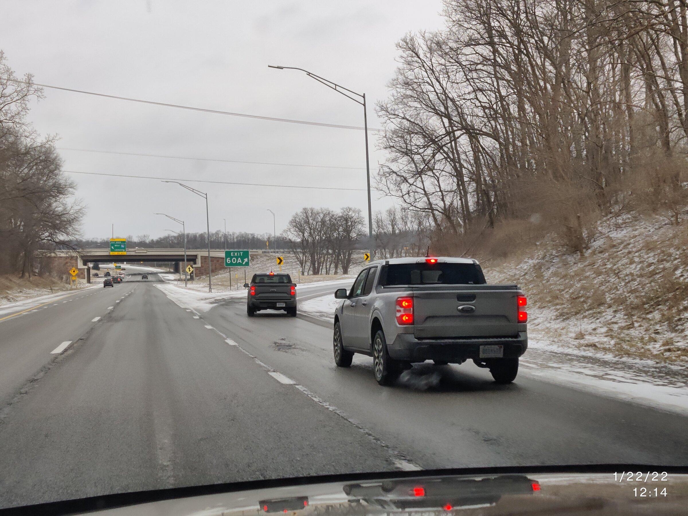 Ford Maverick Mavericks with manufacturer plates on IMG_20220122_121424