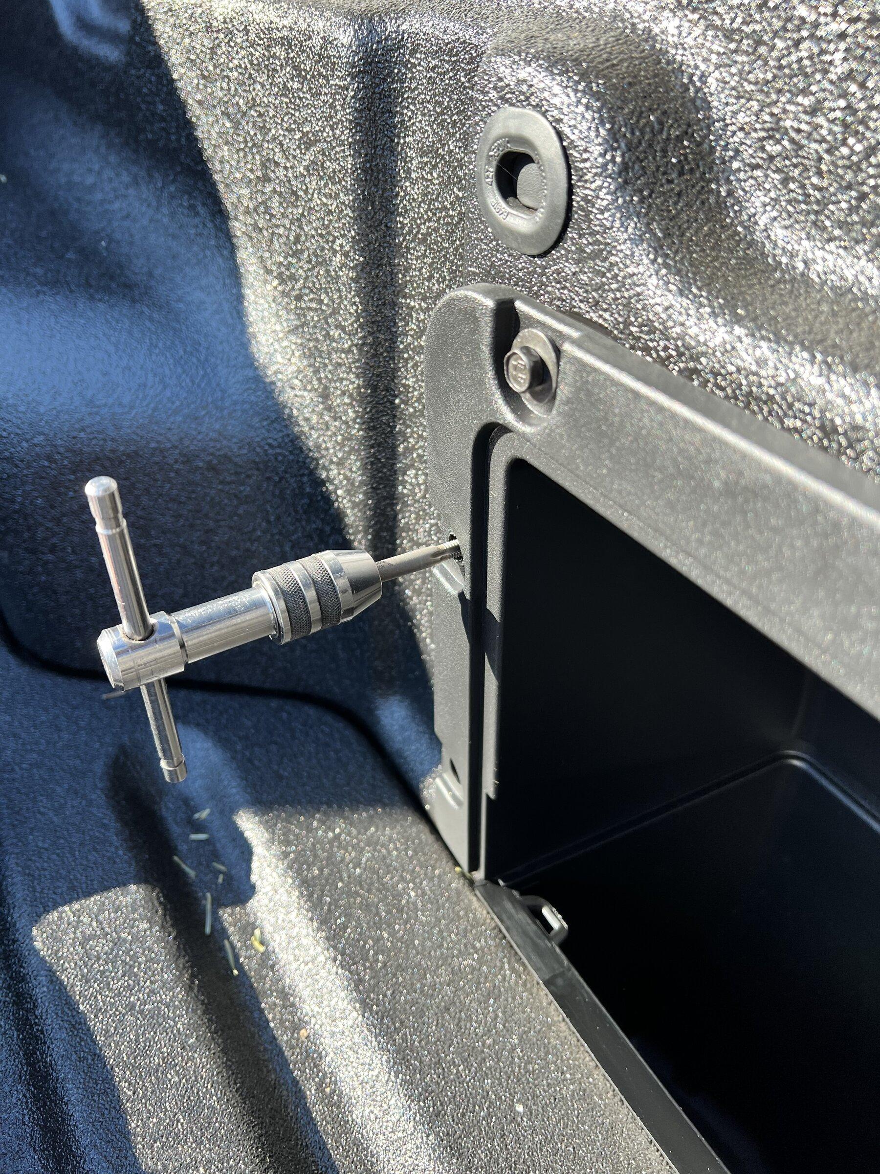 Ford Maverick XL bed cubby install -- step by step DIY writeup with pics 91FA064B-1B55-4379-80A9-3E7CB304DE47