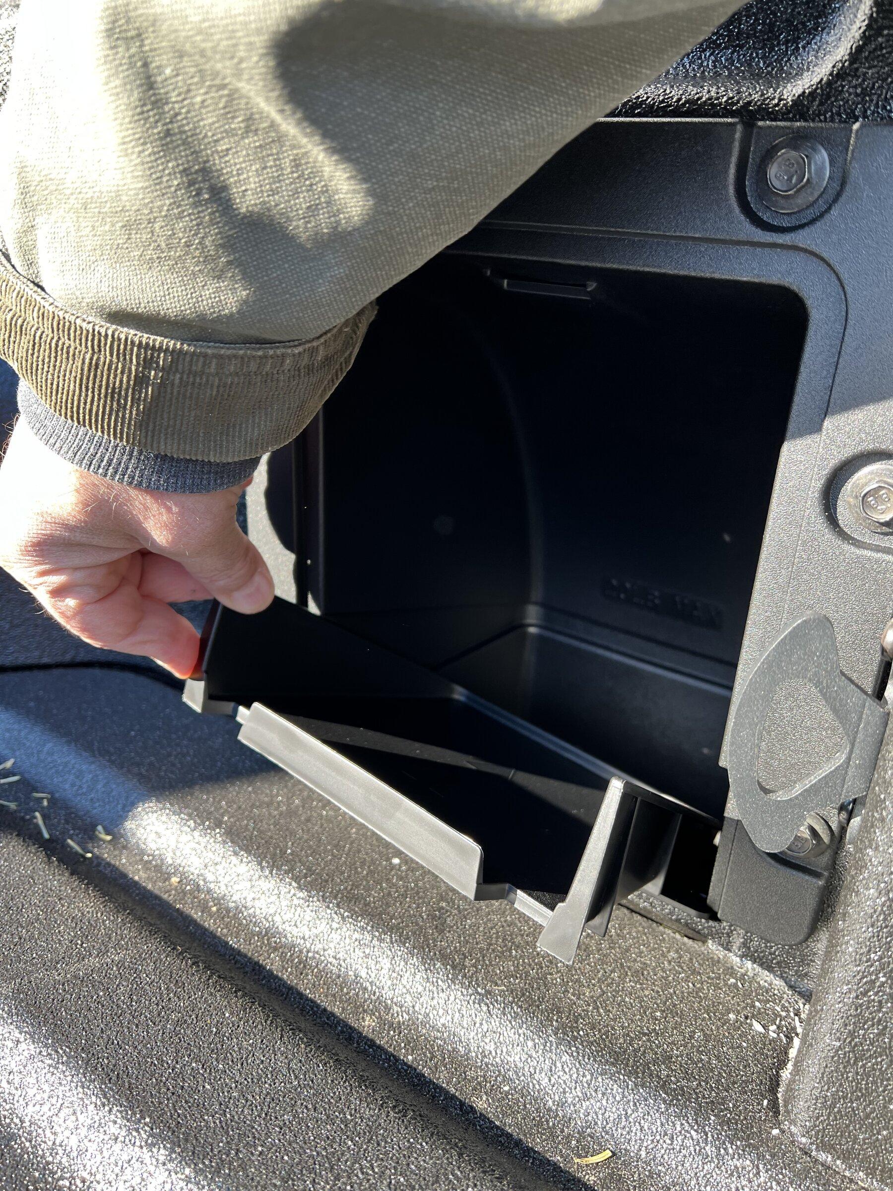 Ford Maverick XL bed cubby install -- step by step DIY writeup with pics 94720037-5F70-445A-A73D-D6DE29576AD2