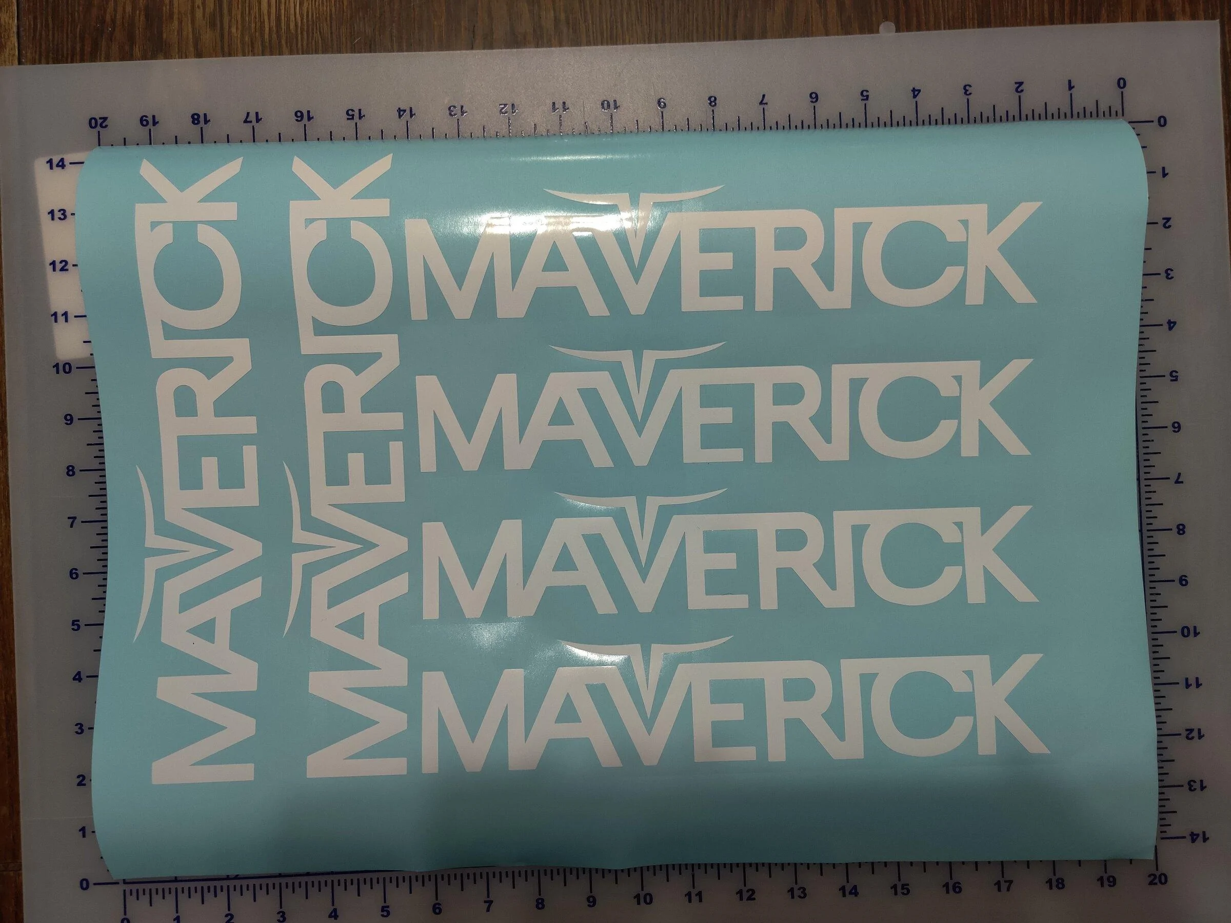 Ford Maverick Got bored made some decals. IMG_20220122_181941