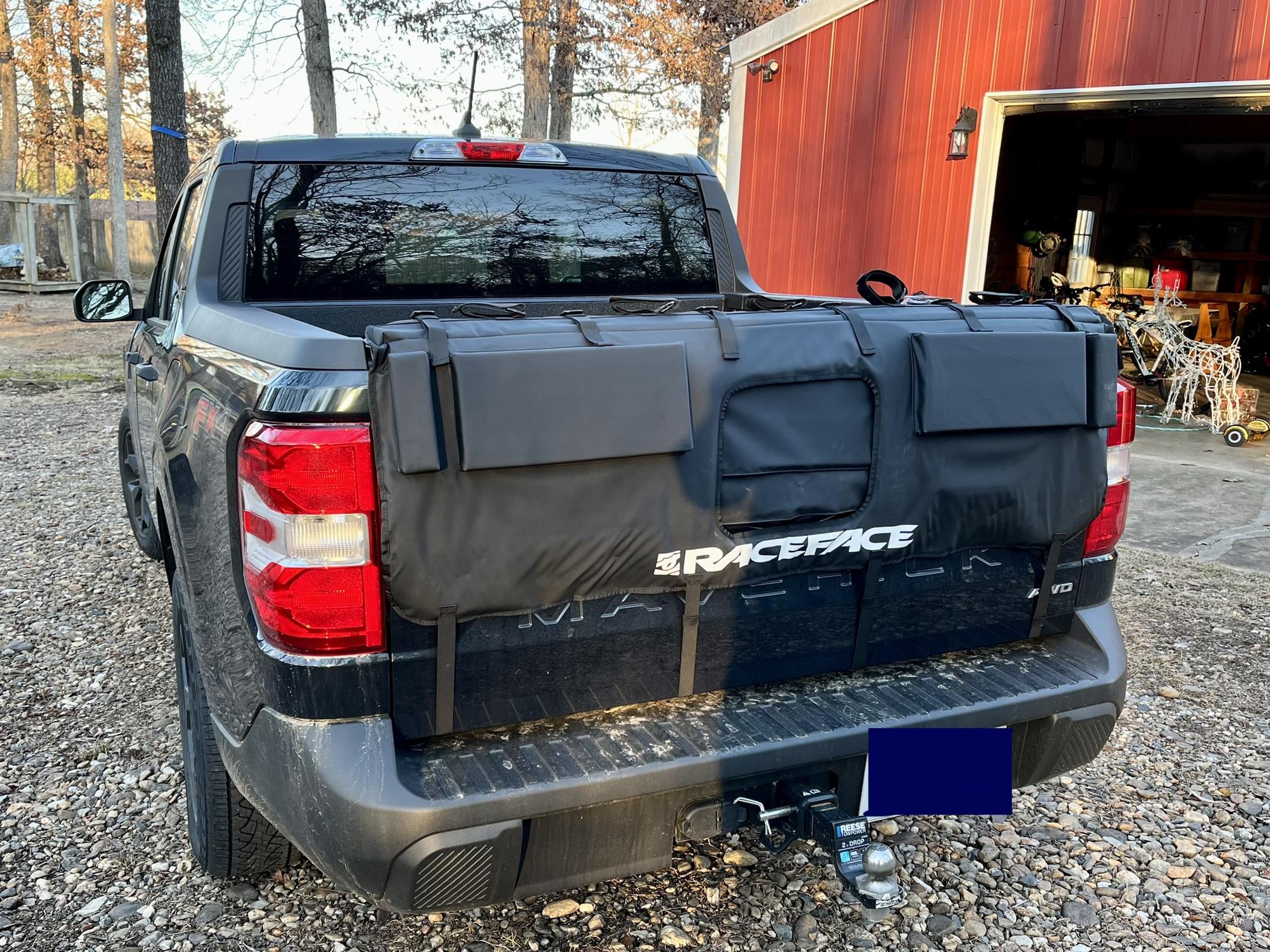 Ford Maverick Installed: Race Face T2 Tailgate Pad Small/Medium - Mountain Bikes, Road, Kids 3C8CB06D-E73B-49A5-89DD-A72A7FBEF1F7