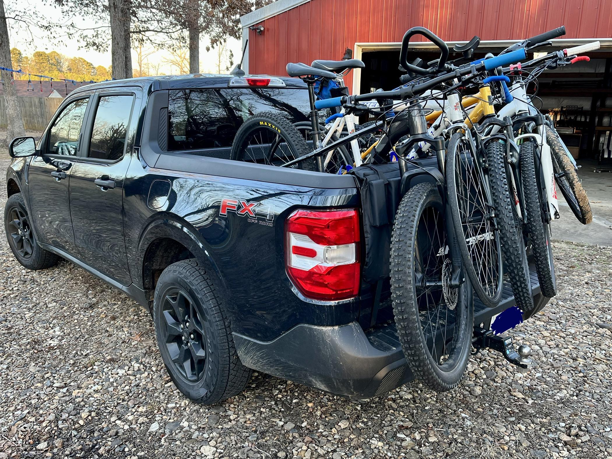 Ford Maverick Installed: Race Face T2 Tailgate Pad Small/Medium - Mountain Bikes, Road, Kids 07D42F1E-B23C-4E60-B173-1EEC6C3FFE44