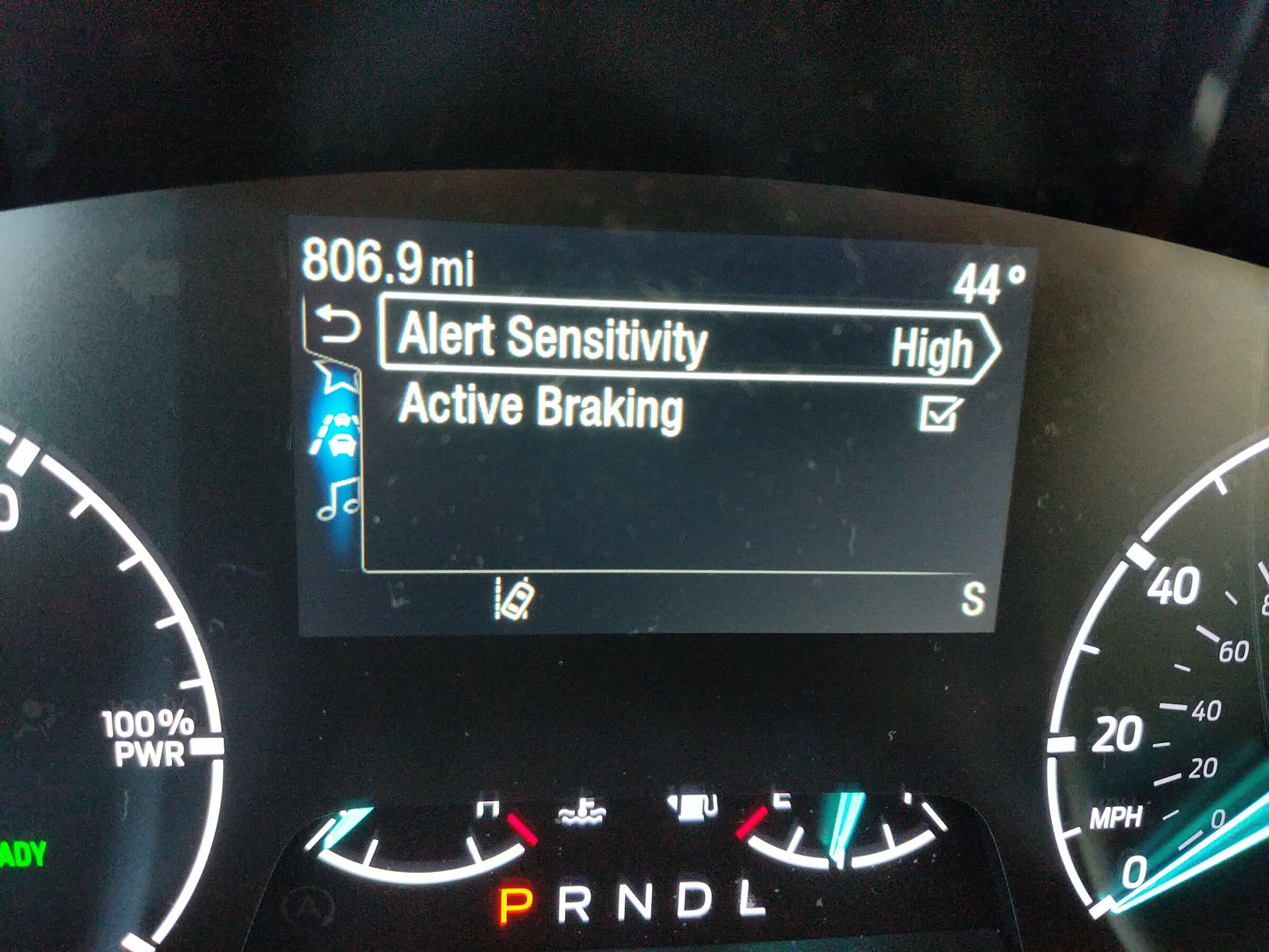 Ford Maverick Pre collision alert not working? 16429529756383007910821929396000