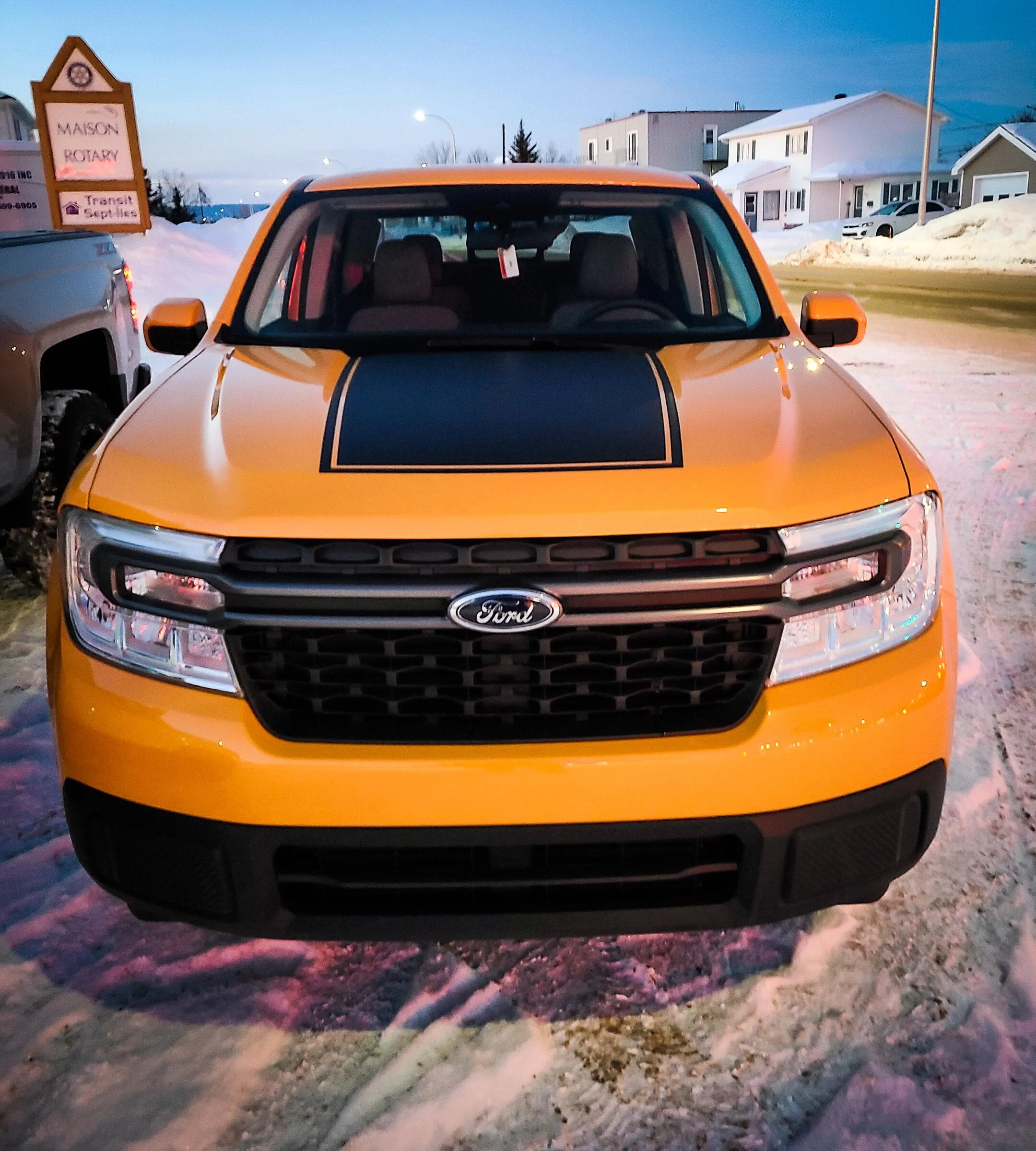 Ford Maverick CYBER ORANGE Maverick Photos Thread 20220124_163613