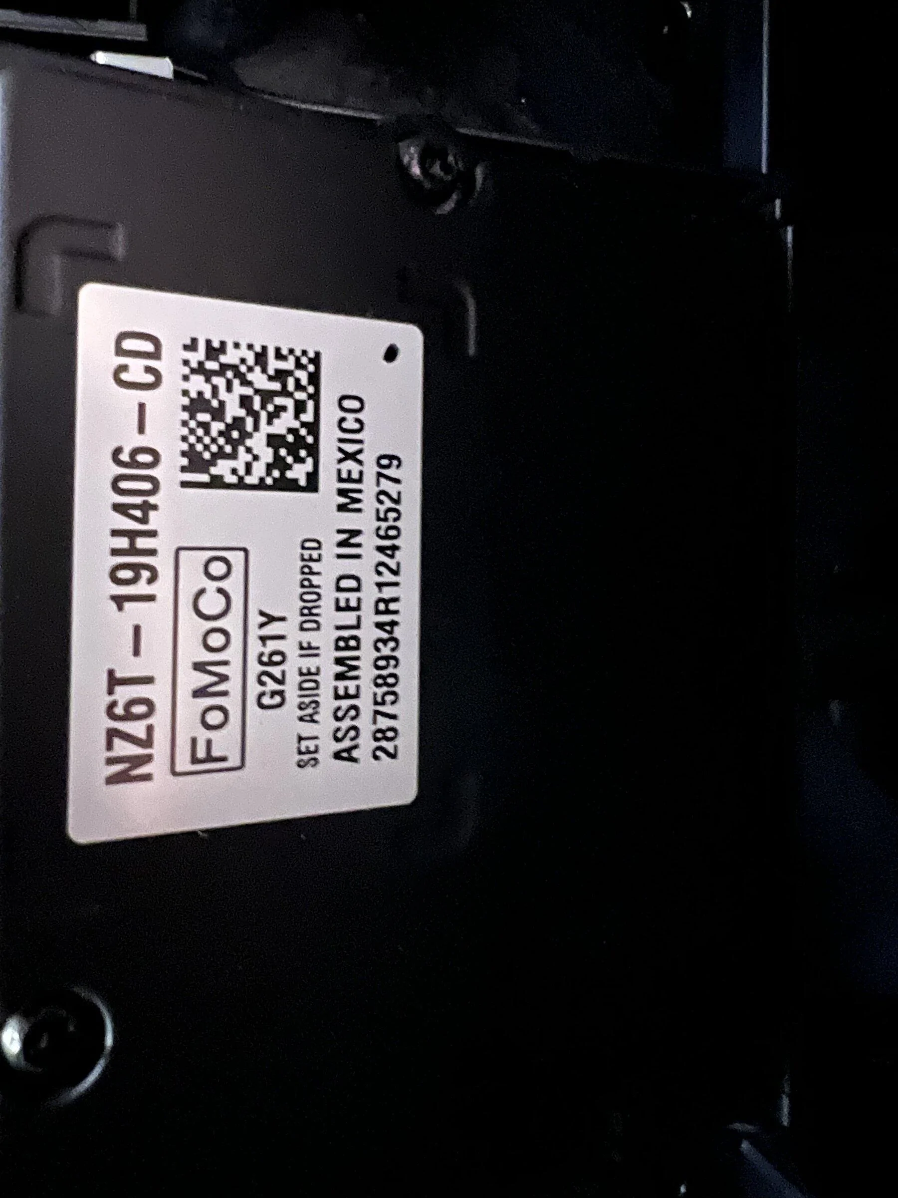 Ford Maverick Factory cruise control enabled on XL with Forscan and Escape steering wheel IMG_0795